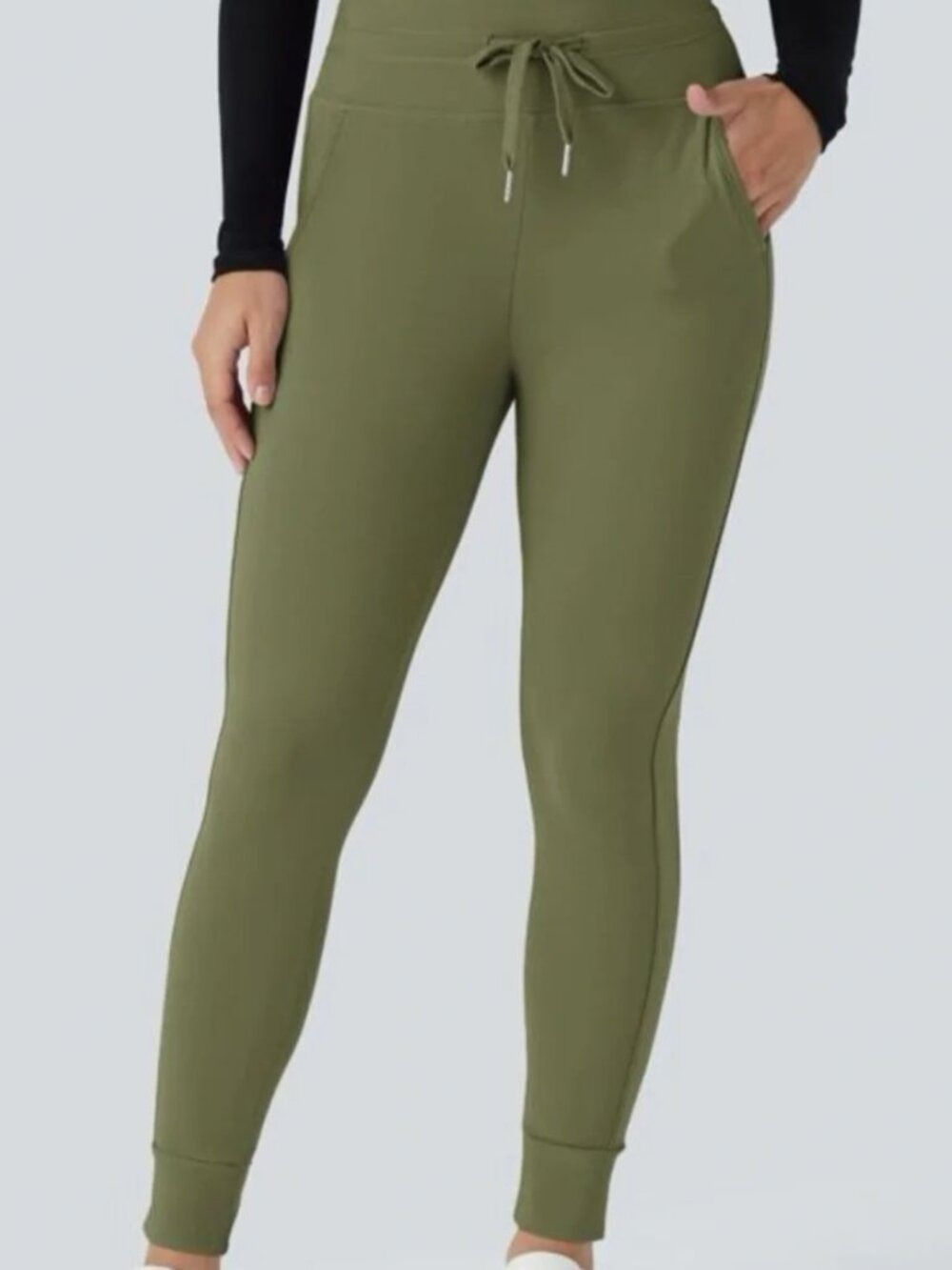 Halara SoftlyZero™ Plush High Waisted Full Length Joggers